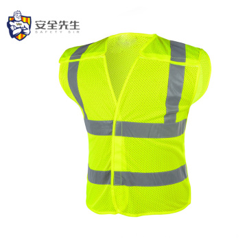 Class 2 Mesh Safety Vest sleeveless